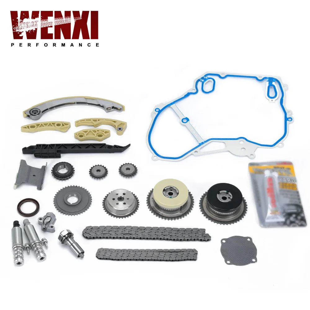 Timing Chain Kit For 11-17Buick LaCrosse Regal Verano For 09-17 Chevy Cobalt Equinox HHR Impala 24424758 24461834 12608580