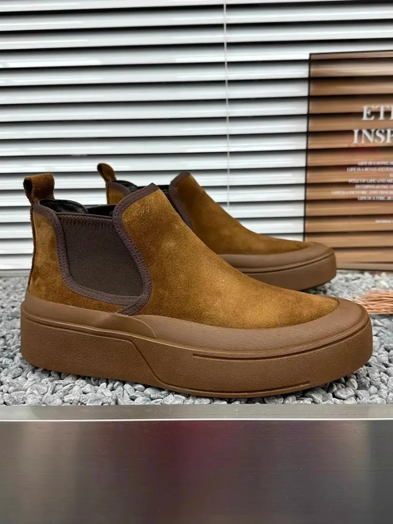 

New 462169 Men's Pure Leather Casual Comfortable High Quality Fashionable Business European Style High-End Sensation Handsome