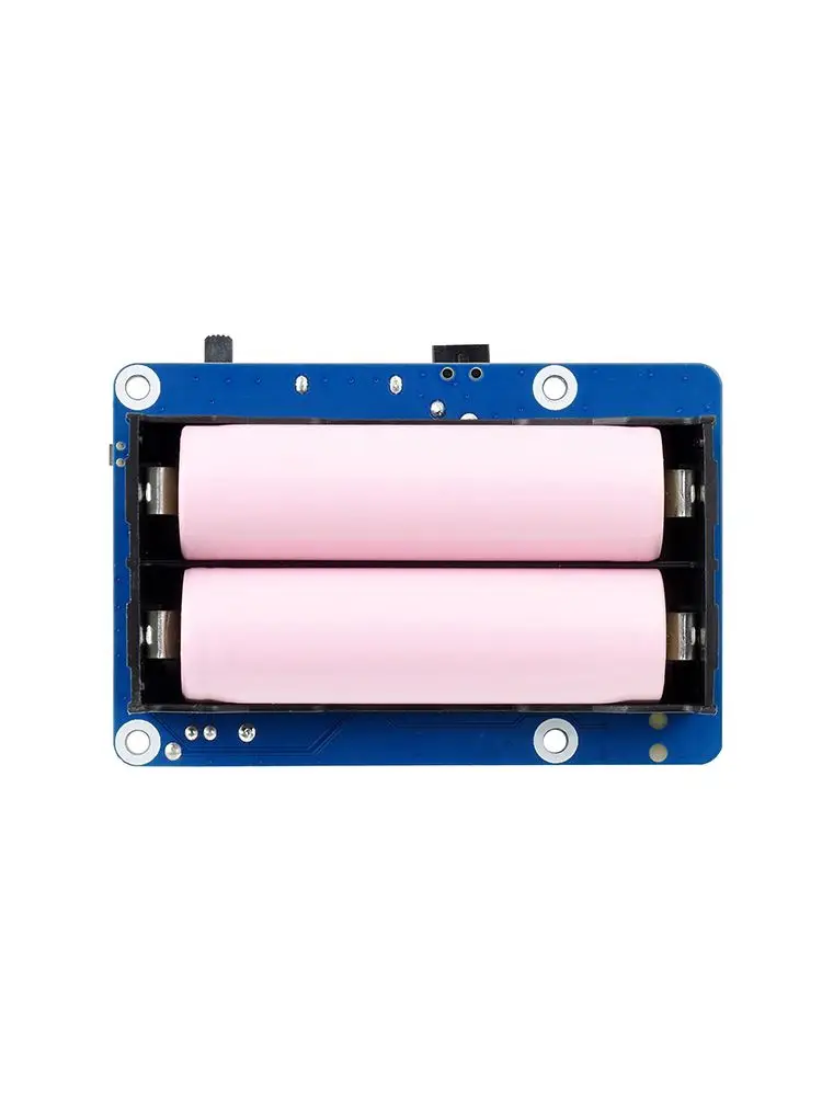 Waveshare Raspberry Pi 5 UPS Expansion Board 5V5A High Current Spring Top Pin Version Charging and discharging at the same time