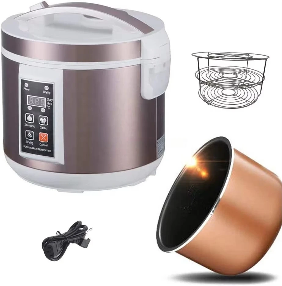 

AZK-186-3 Intelligent Control Black Garlic Fermenter with Drying Function 6L Garlic Fermentation Machine Multiple Yogurt Maker