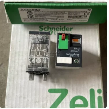 （1pcs）Brand new original relay RXM2AB2M7 8-pin 12A coil 380VAC