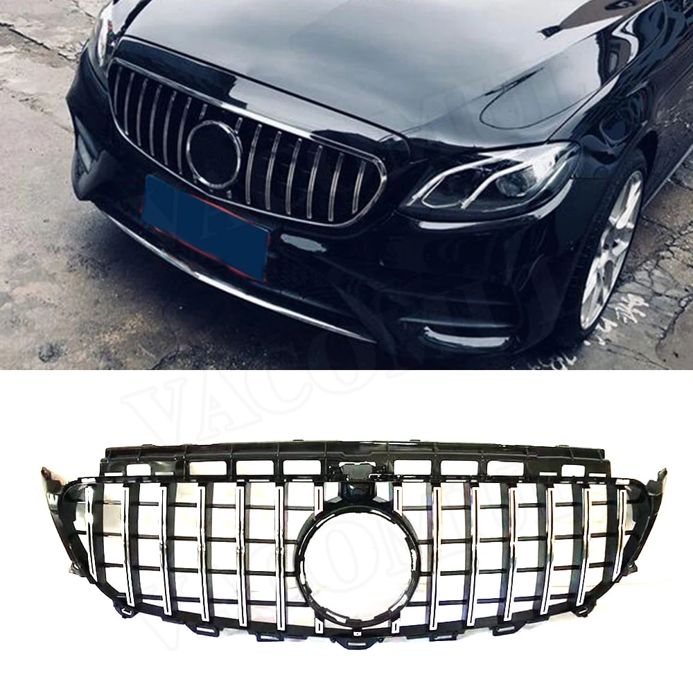 

VACOMUL Front Bumper Mesh Grill Facelift Grille for Mercedes Benz E Class W213 C238 E200 E250 E300 E320 E350 E53 AMG 2017 2018