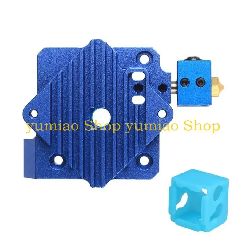 587B Hotend Radiator for 3D Printer Extruder and BP6 Module Heat Sink Aluminum Alloy Cooling Block Extruder Cooler