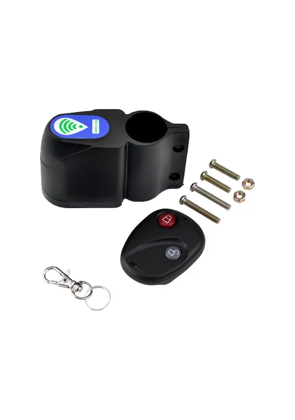 

Bicycle Remote Control , Mountain Bike Wireless Touch Vibration Burglar Riding Equipment (No Battery) with 1 ,