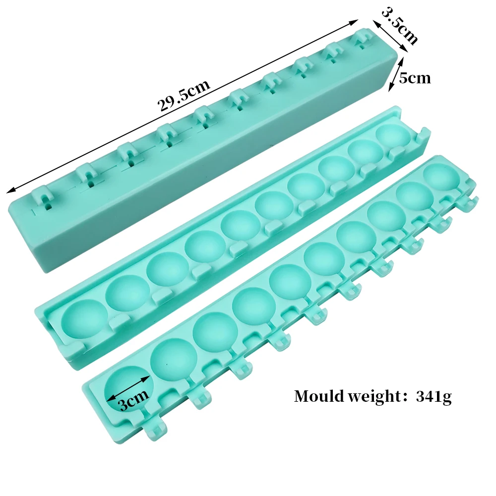 Candy Mold Silicone 3D Lollipop Mold Silicones For Cake Decoration Mould Food Grade Handmade Baking Tools Silica Gel PRZY