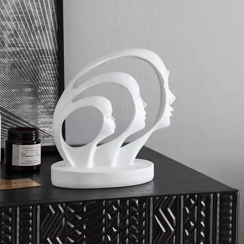 Growth Record Character Light Luxury Home Art Decoration Modern Living Room Wine Cabinet TV Cabinet Office Desktop