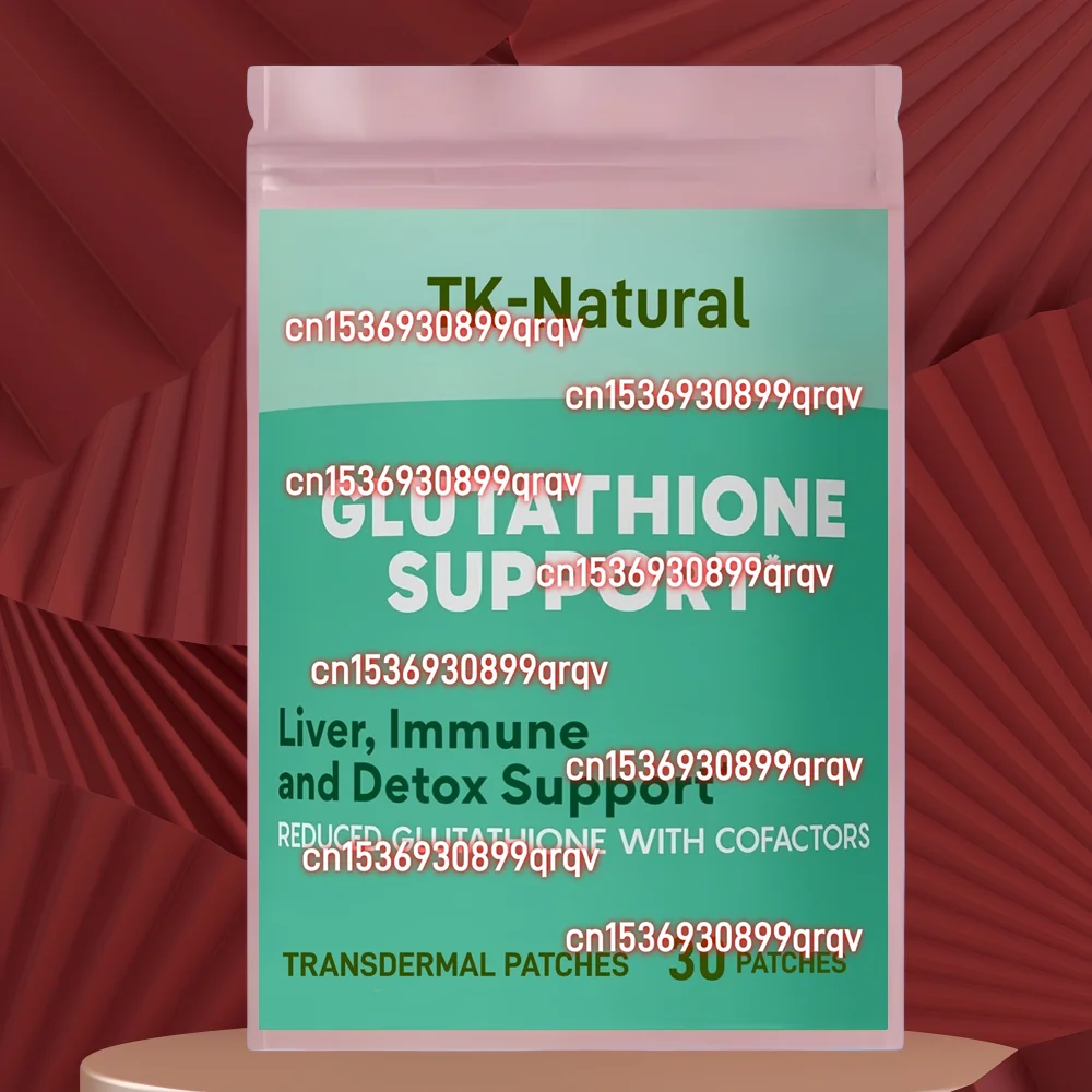 

30 Patches Liposomal Glutathione Transdermal Patches with CoFactors for Antioxidant, Liver Detox & Immune Support