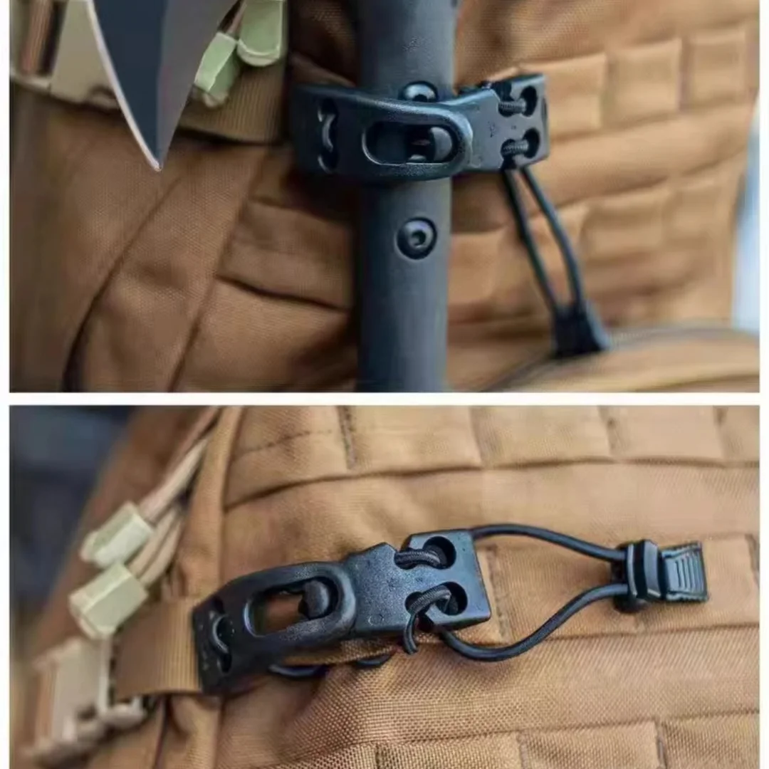 Multifunctional Tactical Portable Clip Outdoor Backpack Accessory Durable Organizer for Camping Hiking Travel