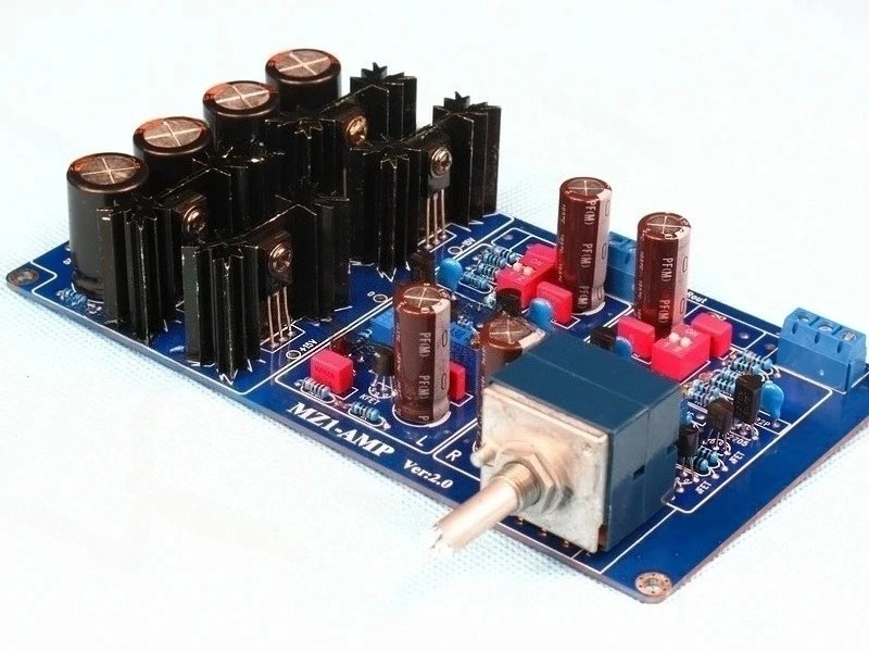

MZ1-AMP Class A front stage, finished board (Ma * Lanzhishi front stage circuit) field tube input