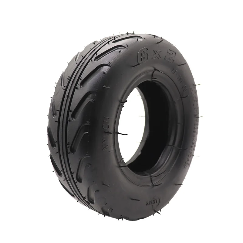 6X2 Inflation Tire inner tyre outer tyre160mm Pneumatic Tyre Electric Scooter F0  Wheel Trolley Cart Air