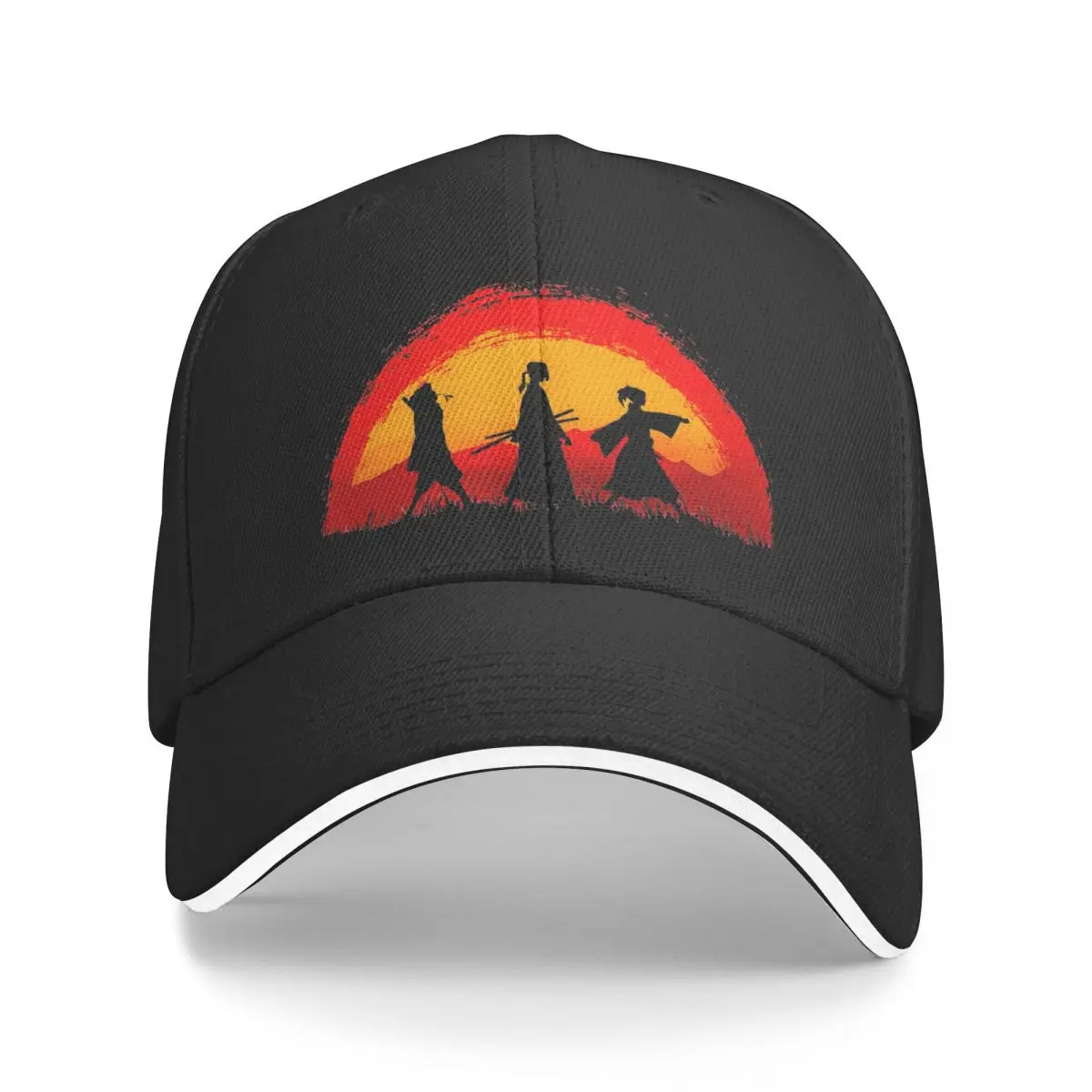 Samurai Champloo Walking On Sunset Baseball Caps Popular Sandwich Hats for Men Women Adjustable Dad Hat Sport