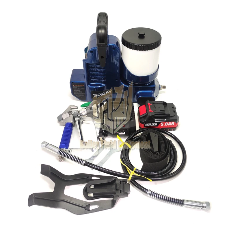 HotGrac's Airless Spraying Machine with Lithium Battery Is Used for Spraying Water-based (oil-based) Architectural Coatings.