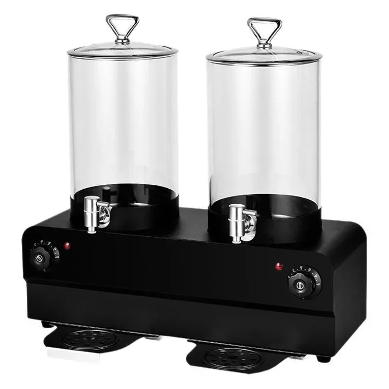 

Electric heating 9L juice tripod glass transparent commercial beverage machine hotel buffet beverage bucket