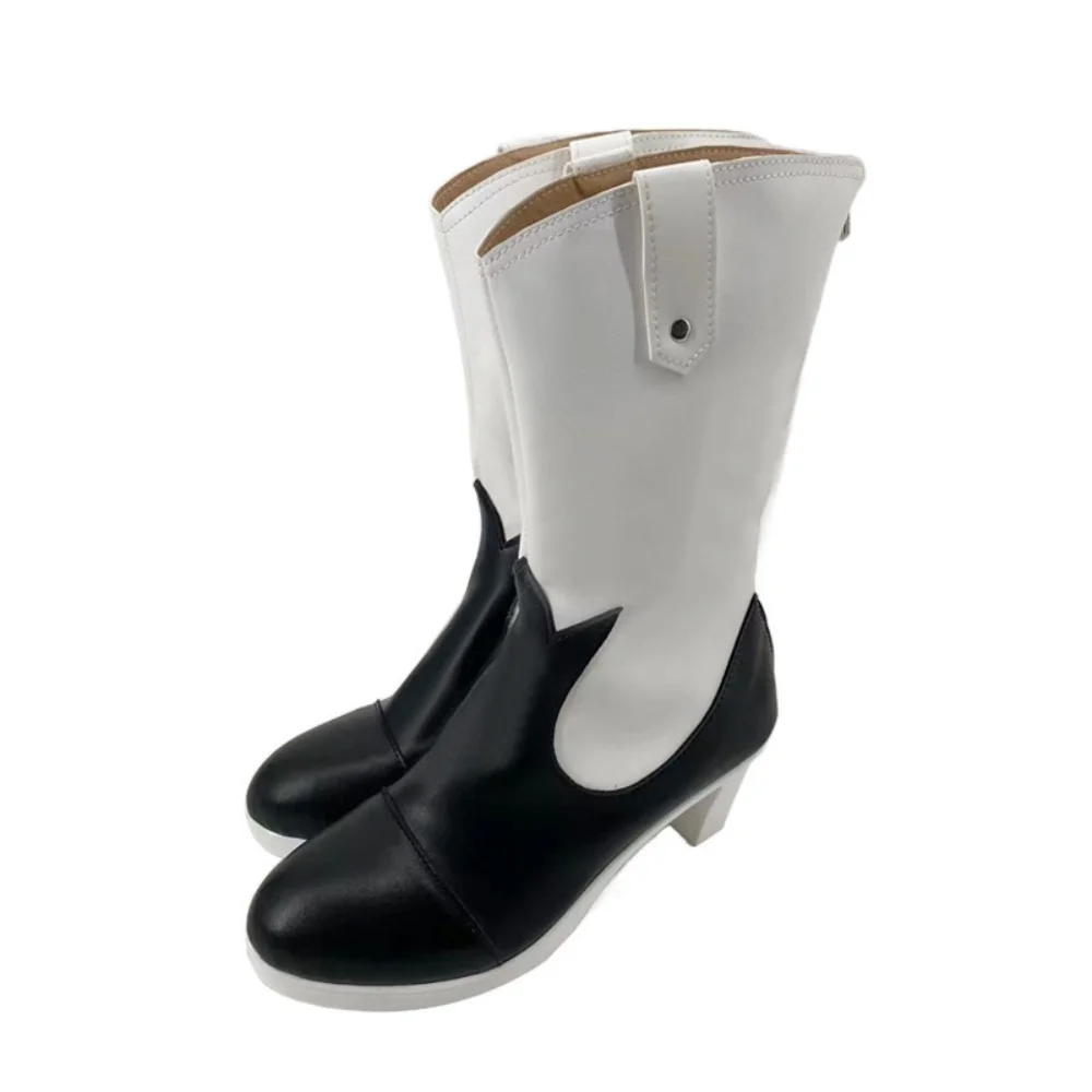 Black Butler Emerald Witch Arc Ciel Phantomhive Cosplay Shoes Boots Ankle Boots Costume Footwear for Carnival