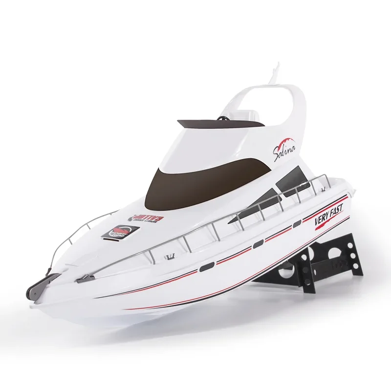 Super Large RC Boat Remote Control  Yacht: Rechargeable Racing Speedboat Electric RC Ship Model Toy for Kids Outdoor Pool Play