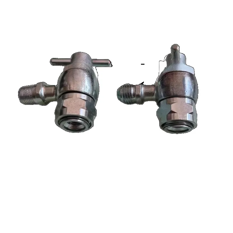 High Pressure 1/8 NPT Hydraulic Accumulator Charge Valve for Hydraulic Tools Lossless Air Chuck Impact Charge Coupler