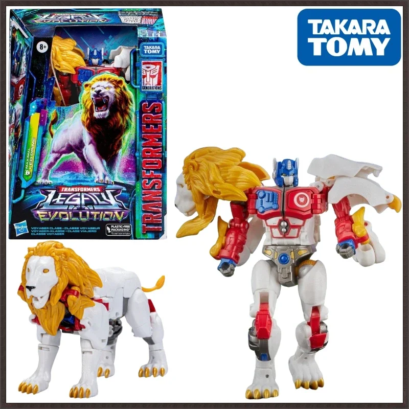 In Stock Takara Tomy Transformers G series evolution V level Leo Prime Optimus  Figure Model Anime Action Deformation Robot