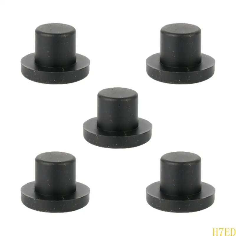 H7ED Silicone Ring Rings Plug Plug Plug Plug Stopper Plug Plugue redondo Plugue Elasticidade Caps Caps pó Junta Hole