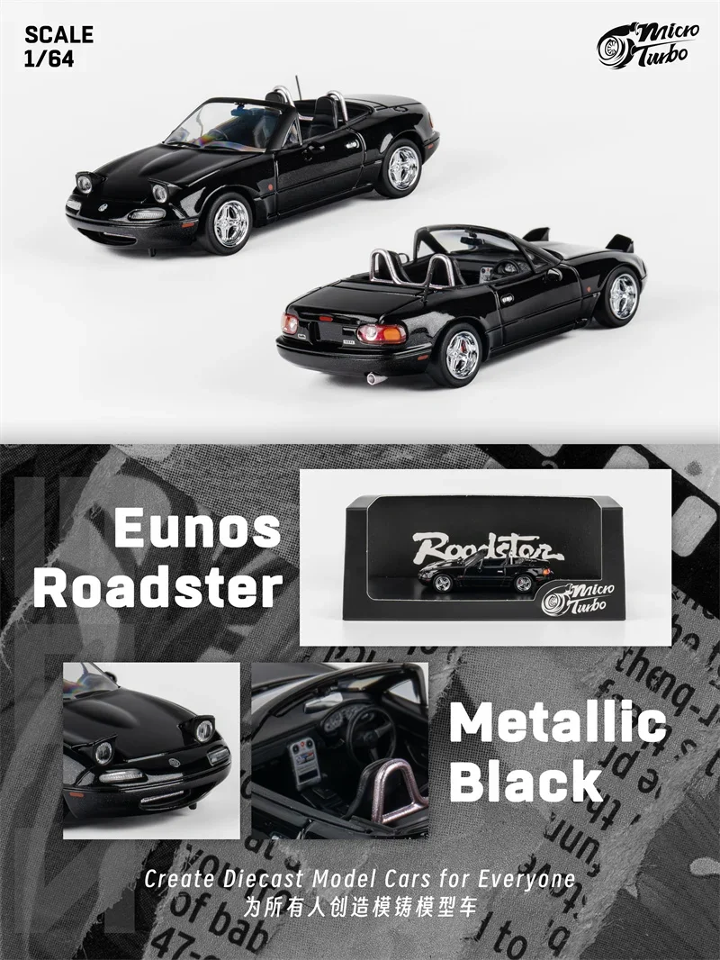 

MicroTurbo MT 1:64 MX5 Roadster NA Diecast Model Car