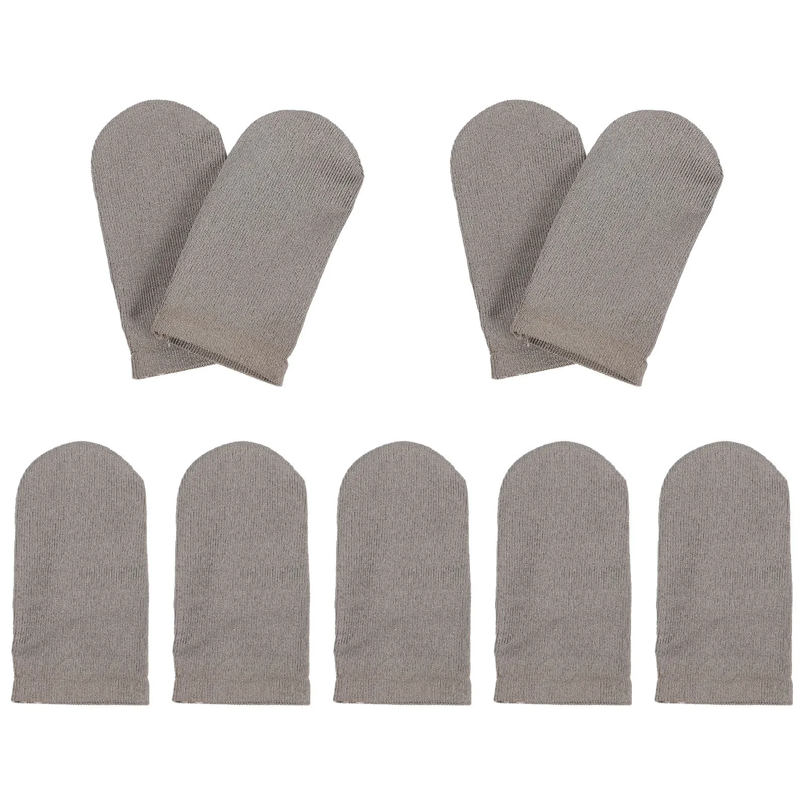 10 قطعة أغطية أصابع مضادة للانزلاق للألعاب مادة نايلون قابلة للتنفس لوازم ألعاب الهاتف المحمول لا توجد أدوات أكمام أصابع #1