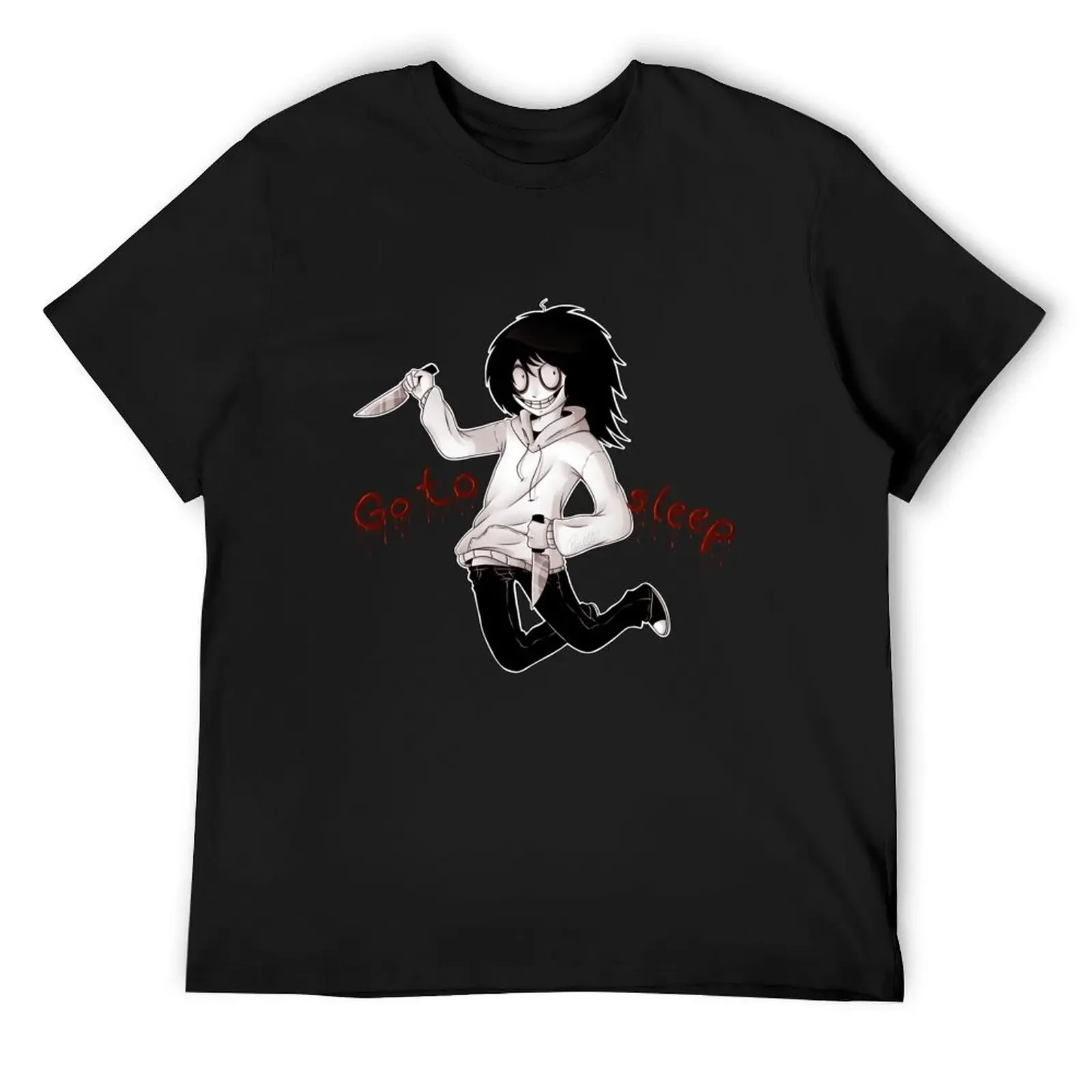 Jeff the Killer T-Shirt Funny t-shirts for a boy Clothing mens funny t shirts