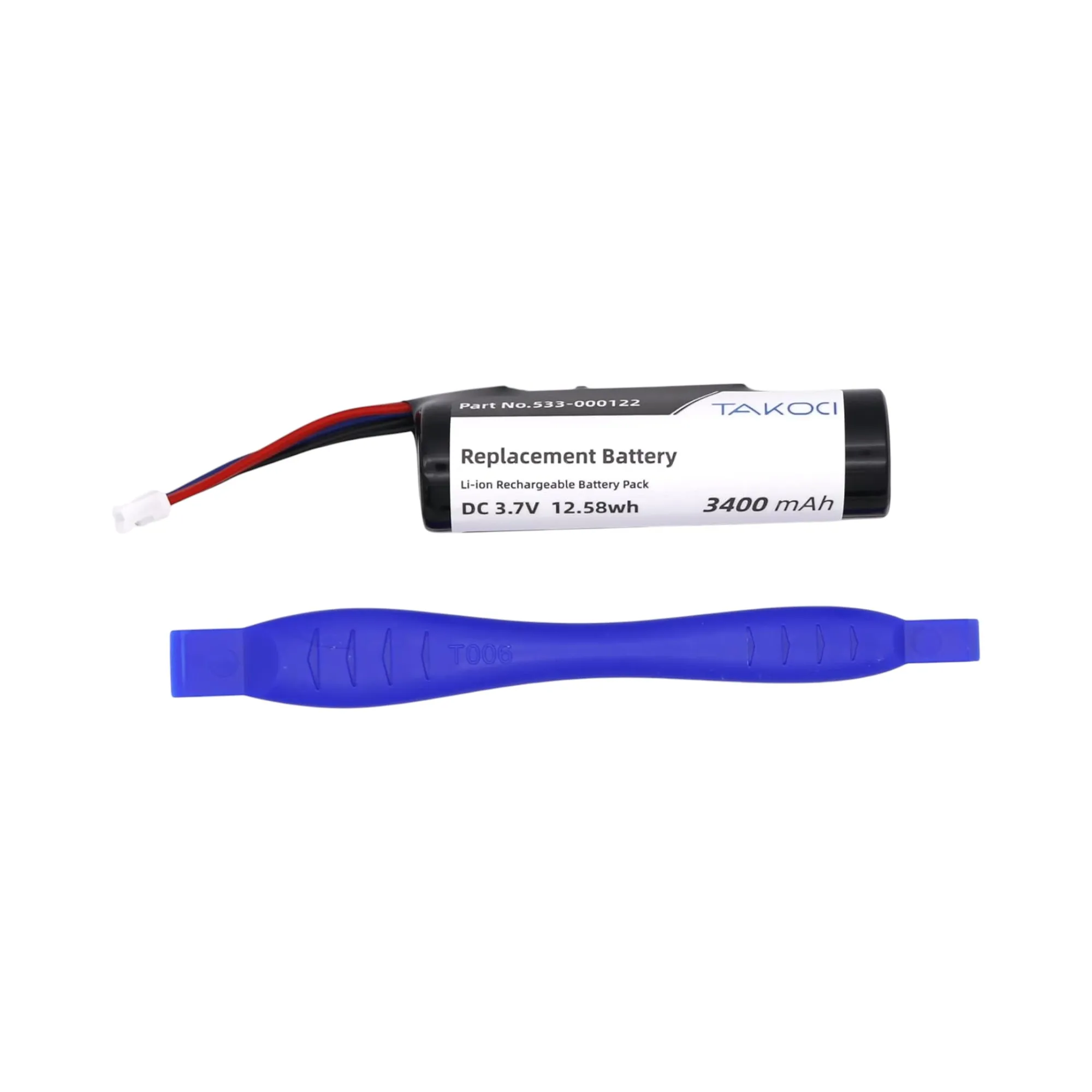 

Replacement Battery 3400mAh for Logitech,UE ROLL, WS600, WS600BL, WS600VI, UE ROLL 2, UE Roll Ears Boom,533-000122, T11715170SWU