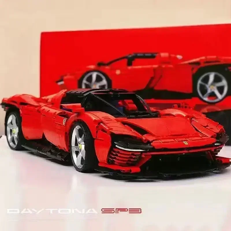 3778pcs Daytonae Sp3 Car Building Blocks Supercar Model Bricks Toys for Kids Adult Birthday Gift Compatible 4141