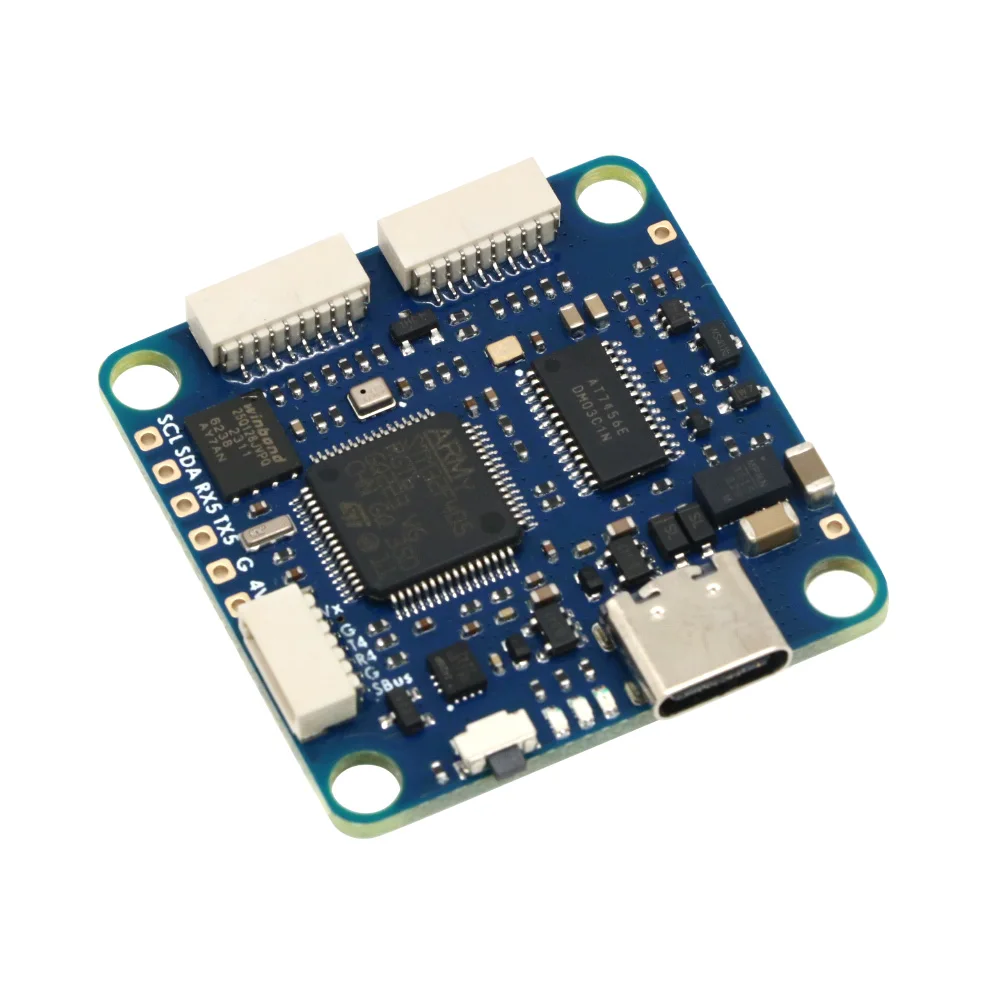 Mateksys F405-HDTE F4 Flight Controller, 9-60V Input, 12 PWM Output, Internal 16M Blackbox, 9-16V Switchable BEC for Fixed-wing