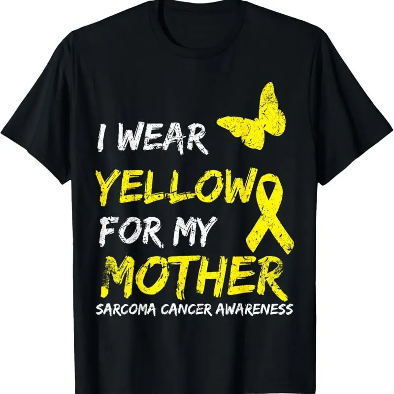

Футболка Sarcoma Cancer RibbonI Wear Yellow для моей мамы