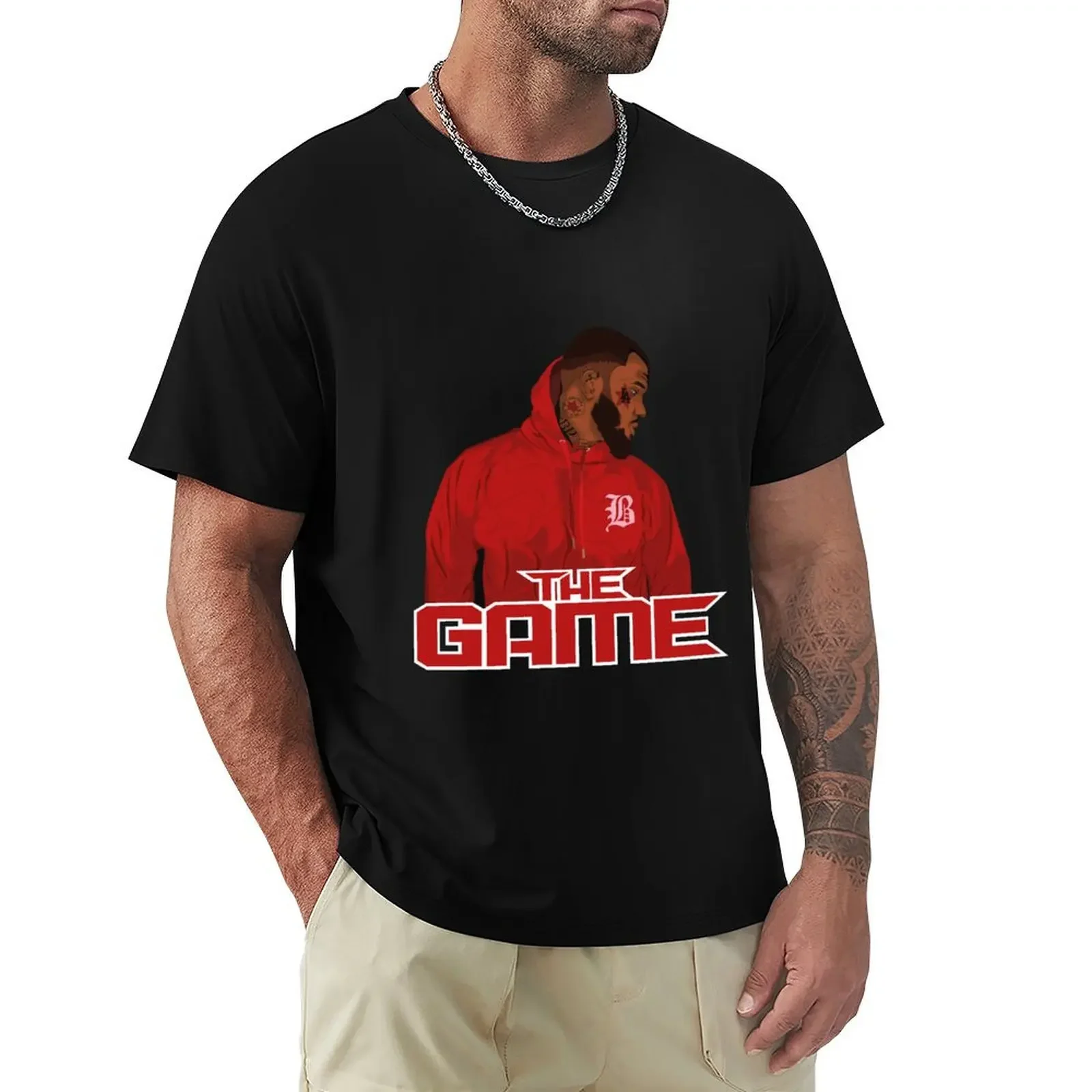 

The game - Pattern T-shirt cute tops new edition quick-drying t shirts men