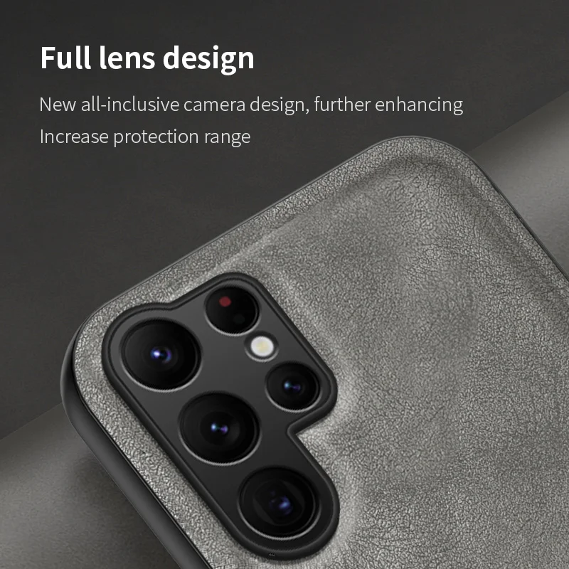 レトロな革の携帯電話ケース,Samsung用の統合マグネット付きケース,鉄製の吸引カバー,ヴィンテージスタイル,s24,s23,fe,s22,s21 plus,ノート20 ultra