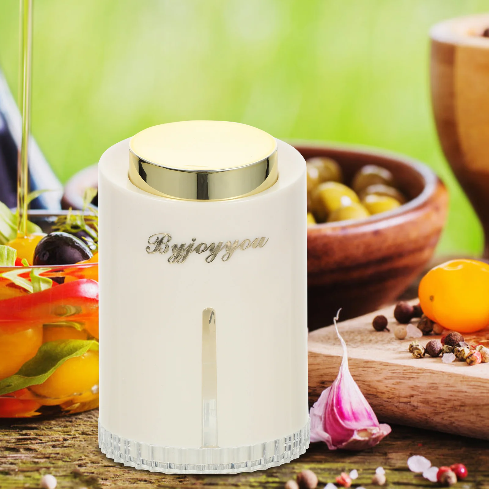 

1pcs Pressing Type Toothpick Box Acrylic Automatic Dispenser For Home Kitchen Camping Desktop Lightweight Smooth Finish