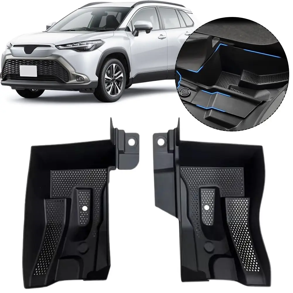 For Toyota Corolla Cross 2022 + Car Styling Front Hood Cover Engine Compartment Filter Sink Net Protector Decoration Accessories