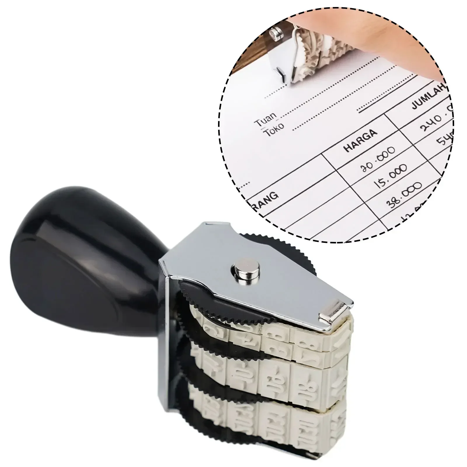 Reliable Manual Date Stamp Adjustable Date Marking from 2020 to 2031 Clear Imprint for Office Home and School 1 Piece