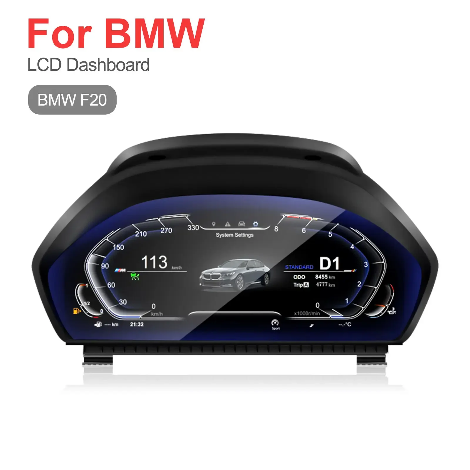 NaviHua For BMW 1 Series F20 X1 X2 F48 F49 Car LCD Dashboard Digital Cluster Automotive Speedometer Virtual Cockpit New Upgrade