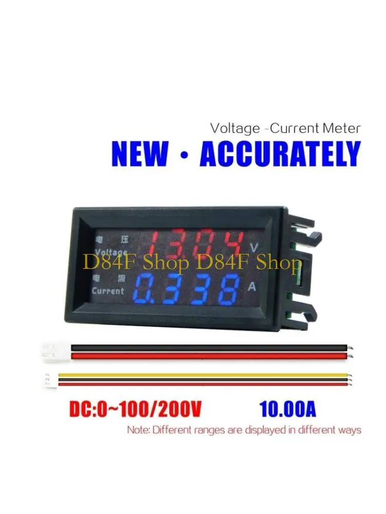 D84F Upgraded Digital Voltmeter Ammeter Current Amp Meter Tester Gauge