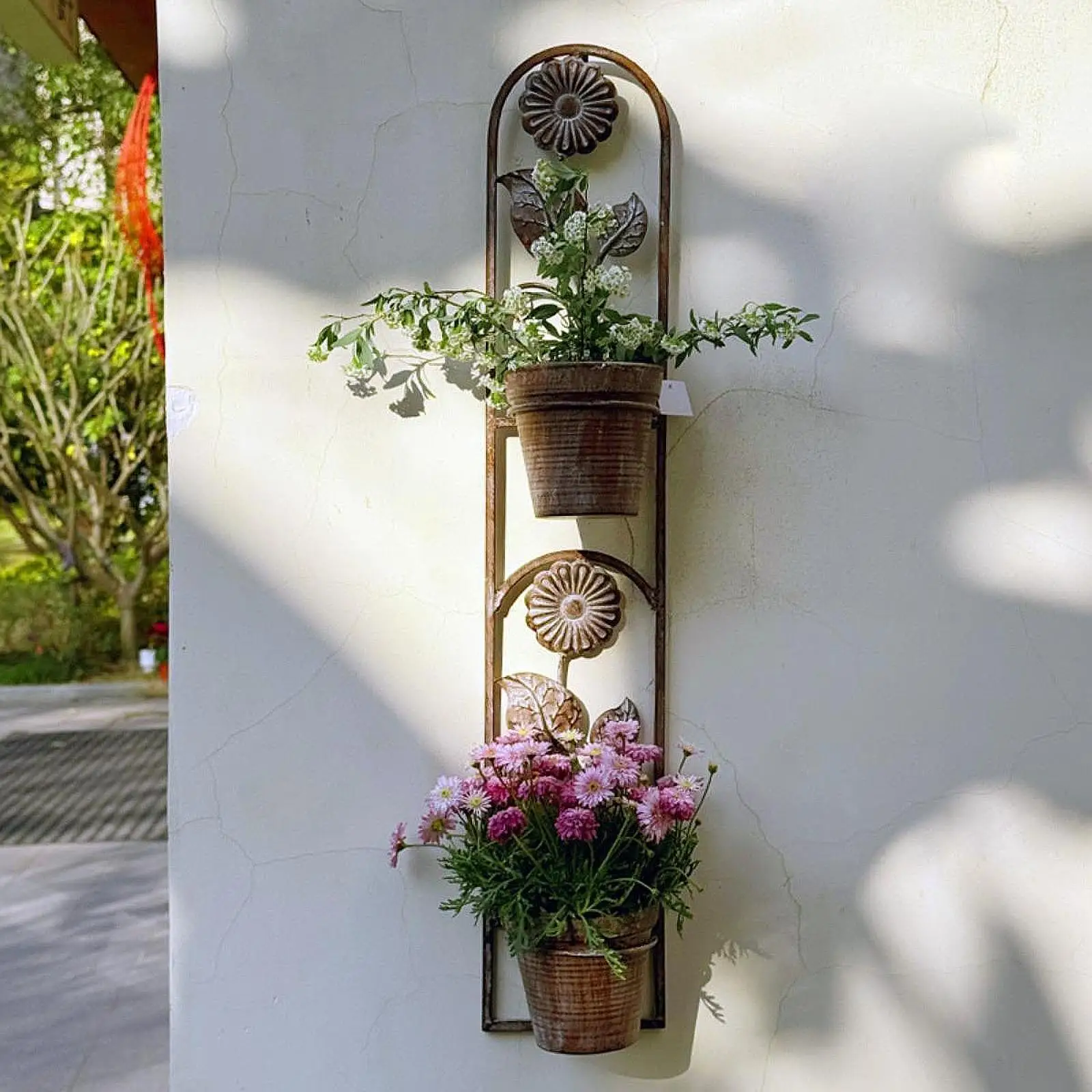 

Wall Planter Flowerpot Fence Hanger Lawn Vegetable Balcony Hanging Plant Pot
