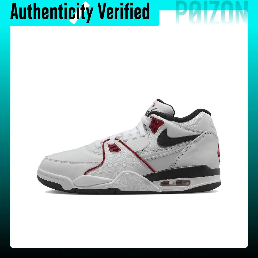 Nike Air Flight 89 Fashion Mid top Basketball Shoes Men's White FD9928-101