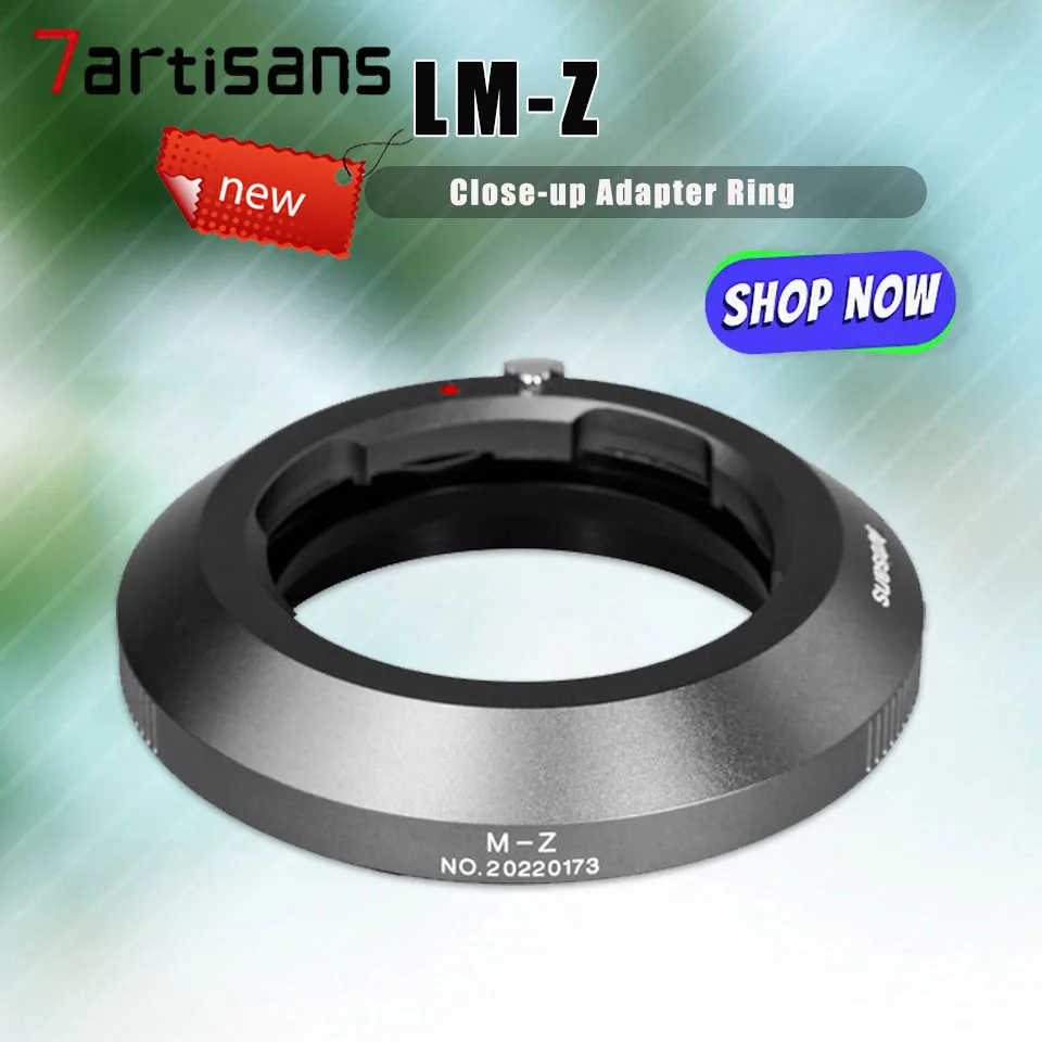 

7Artisans LM-Z Adapter Ring for Leica M Lens to Nikon Z Camera