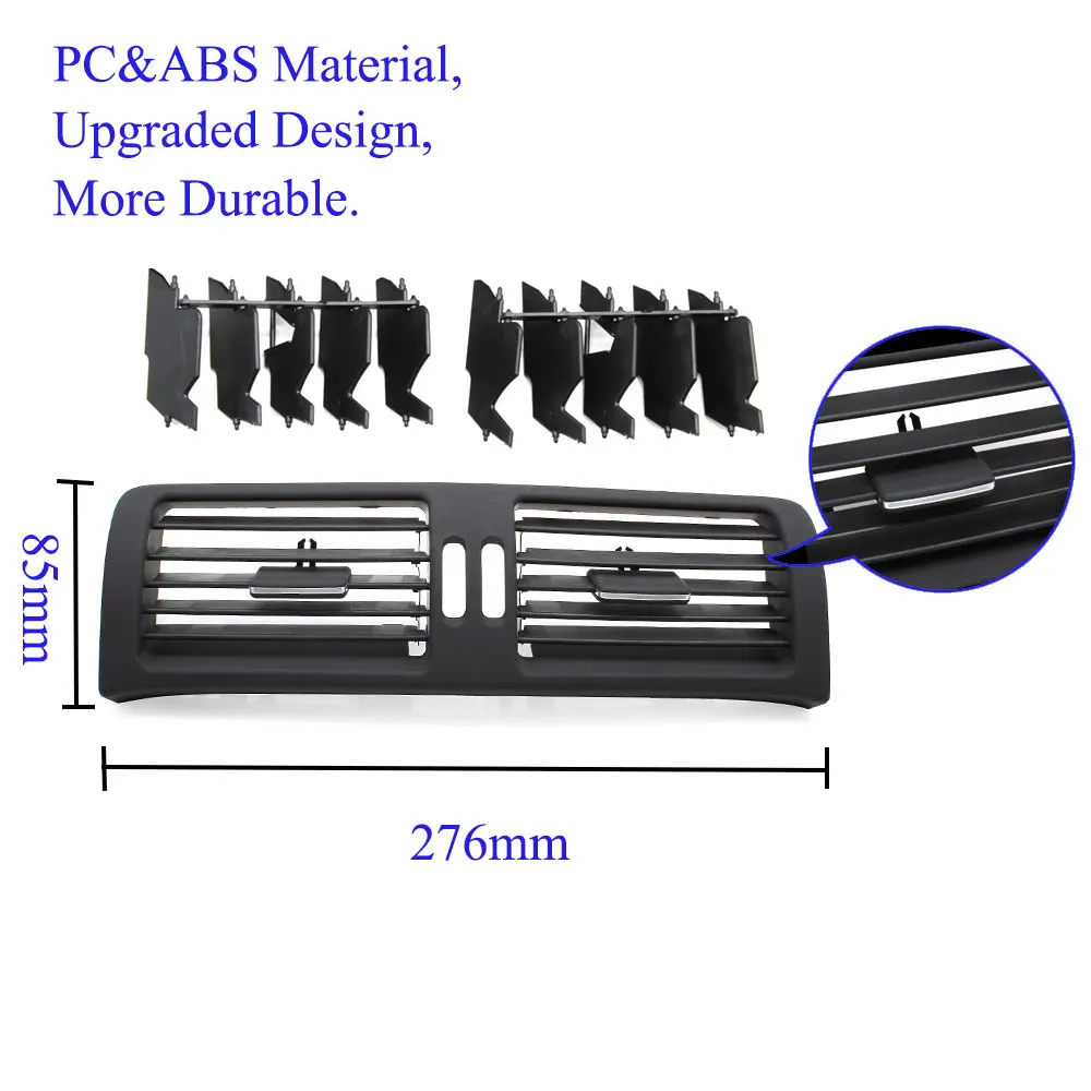 Auto Achter Links Rechts Airconditioner AC Vent Grille Outlet Cover Panel Voor Mercedes Benz W251 R300 R320 R350 R400 R500 2006-2009