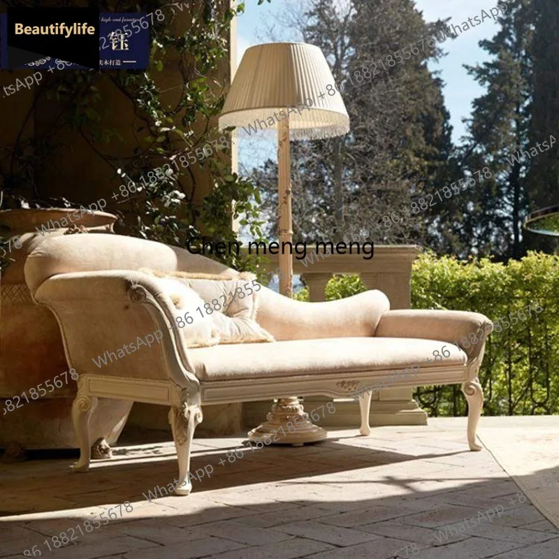 

M183 High-end custom concubine chair French retro neoclassical concubine couch American recliner sofa