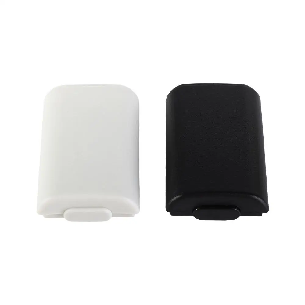 Gamepad Black White Game Controller AA Battery Case Cover Battery Pack Cover Game Battery Case For Xbox 360 Back Door Case