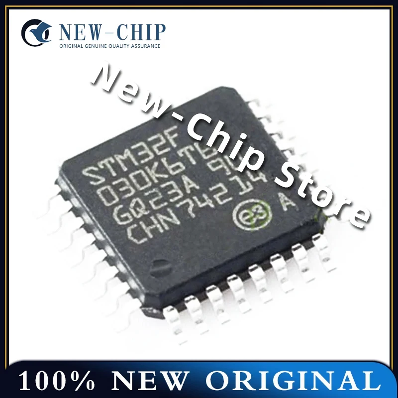 Nouveau et original STM32F030K6T6 STM32F LQFP32, 5 pièces-100 pièces/uno