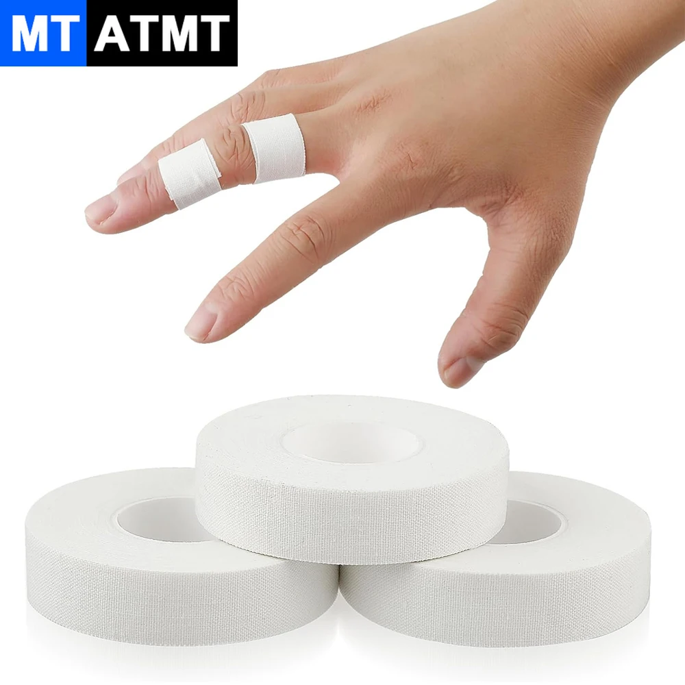 

1/2/3Roll Finger Tape Skin-Friendly Fingers Athletic Sports Tape for Football Baseball Soccer Gymnastics Injury Wrap Protection