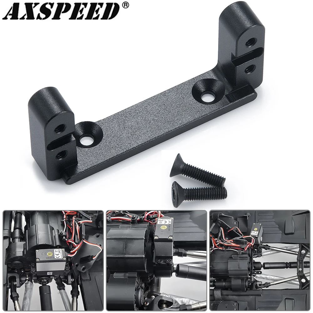 AXSPEED Metal Shift Servo Mount for 1/6 RC Crawler Axial SCX6 AXI05000 Remote Control Model Car Upgrade Parts