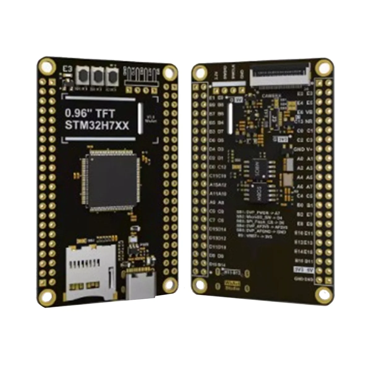 A05RP STM32H7 Core Board + 0,96 inch scherm STM32H750VBT6 Development Board Minimale moederbord STM32 Development Board