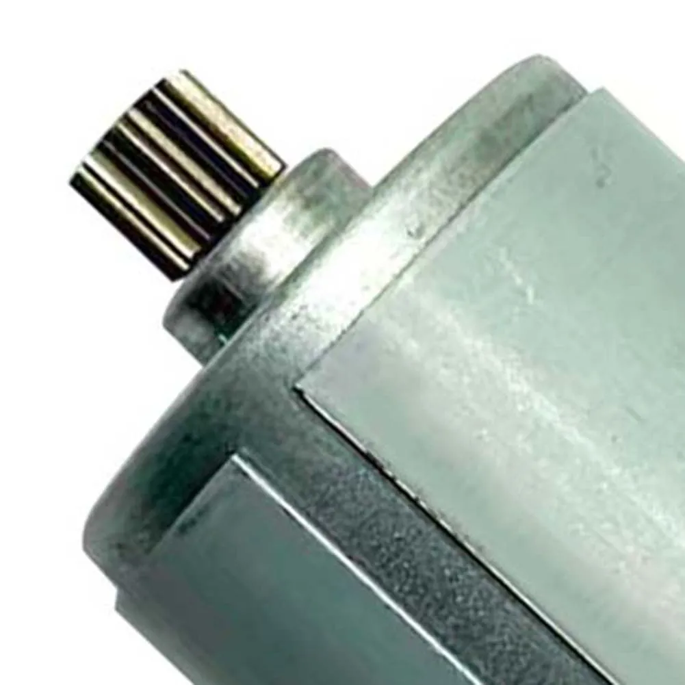 16.8V RS550 Motor Designed for Lithium-ion Powered Chain Saws with 10 Tooth Drive Gear for Mechanical Integration