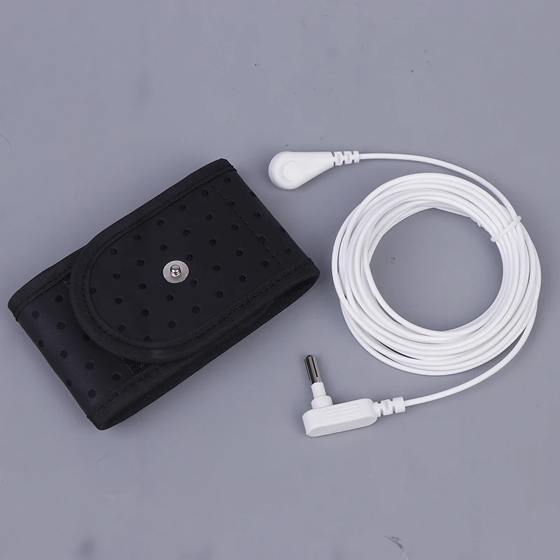 Earthing Wristband Premium Grounding Therapy PU Wrist Strap For Better Sleeping Anti-static Conductive Material Improve Health