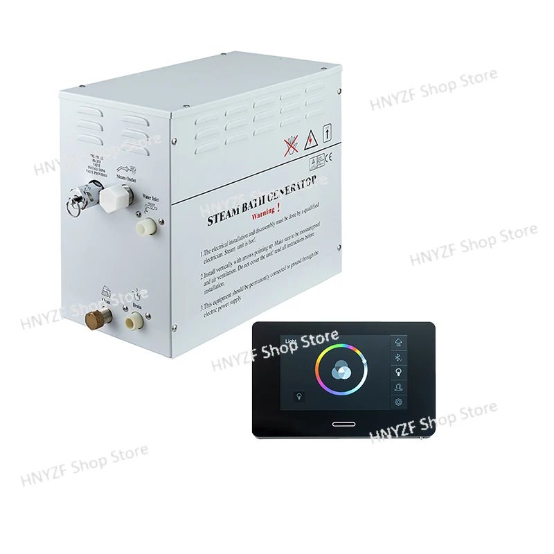 

Hot Sale Sauna Steam Bath Generator with Control Panel WiFi APP Control 4.5-18KW Steam Bath Machine