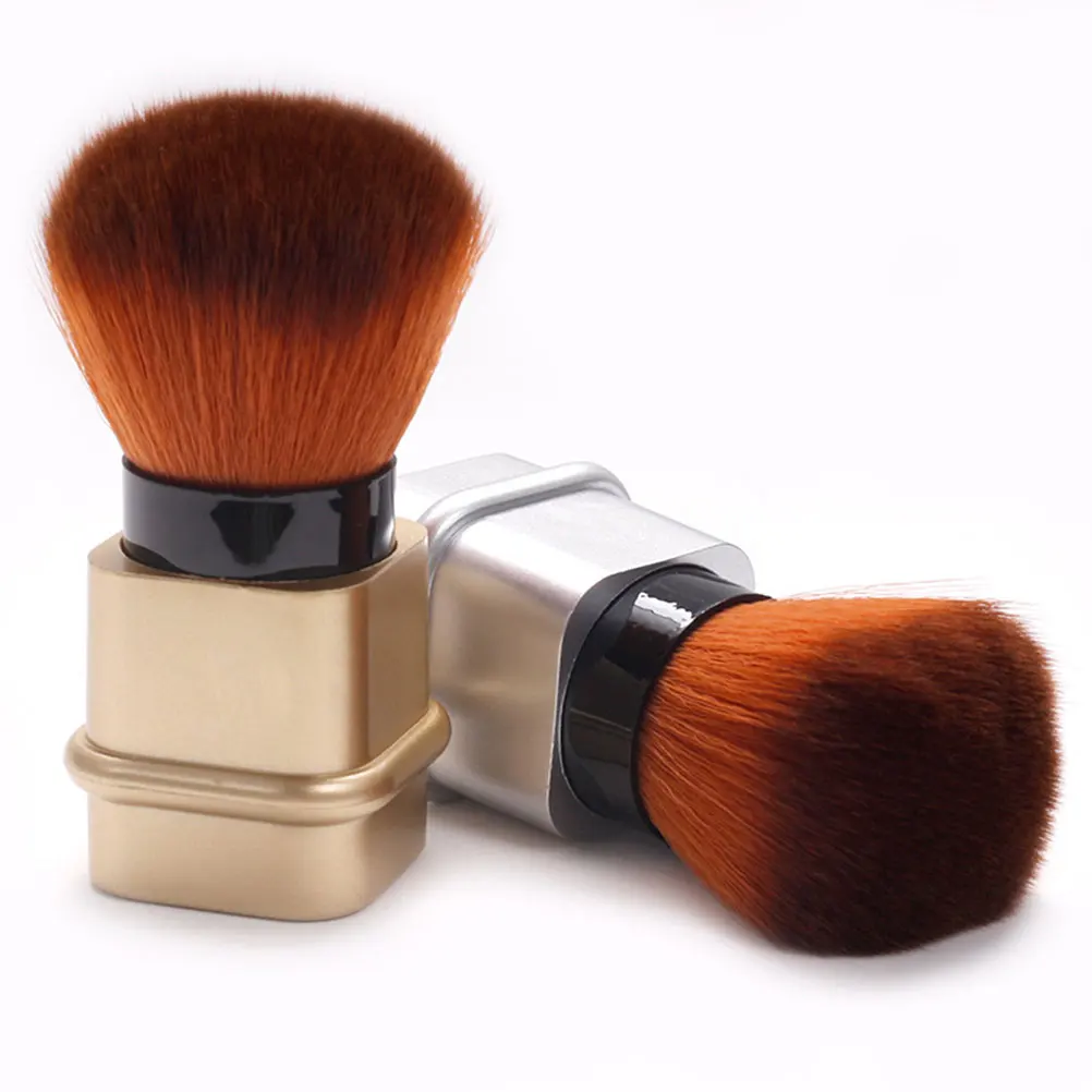 

Dust Brush for Nail Cleansing Retractable Powder Brushes ABS Nylon Durable Comfortable Store Small Size Home Travel